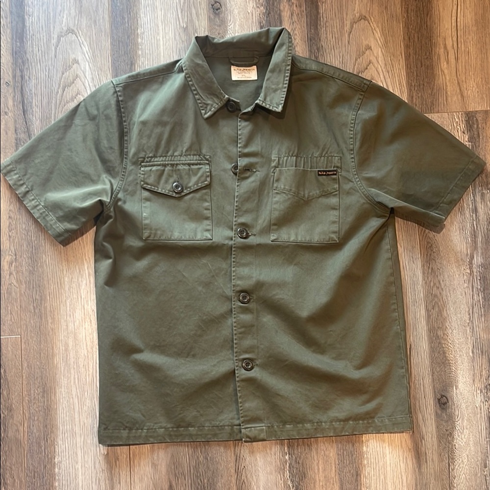 Nudie Jeans 100% organic cotton XXL shirt nwot